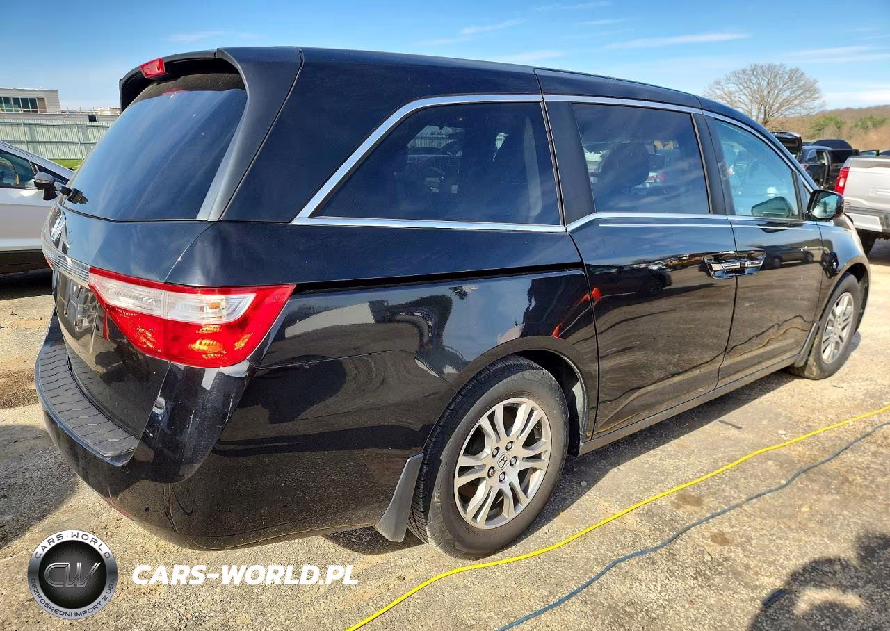 2011 Honda Odyssey Exl VIN:5FNRL5H63BB076983 - 3