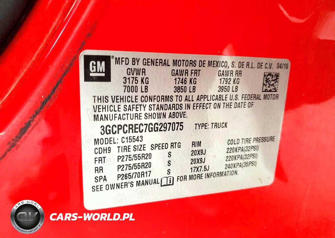 2016 Chevrolet Silverado C1500 Lt VIN:3GCPCREC7GG297075 - 13