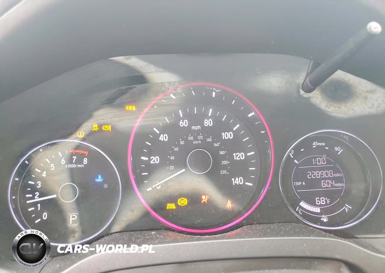 2019 Honda Hr-V Lx VIN:3CZRU6H33KG706210 - 9