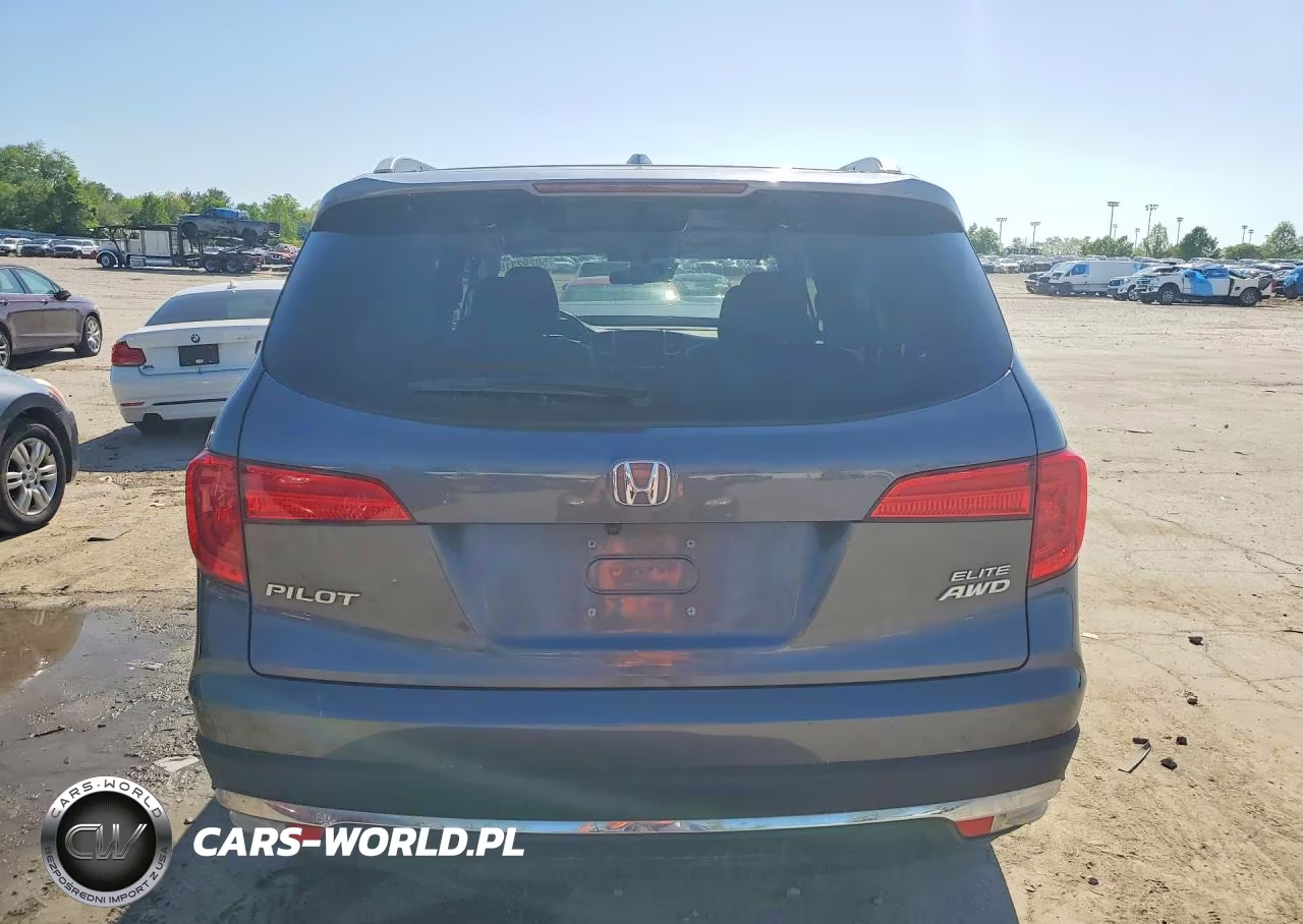 2018 Honda Pilot Elite VIN:5FNYF6H07JB045187 - 6