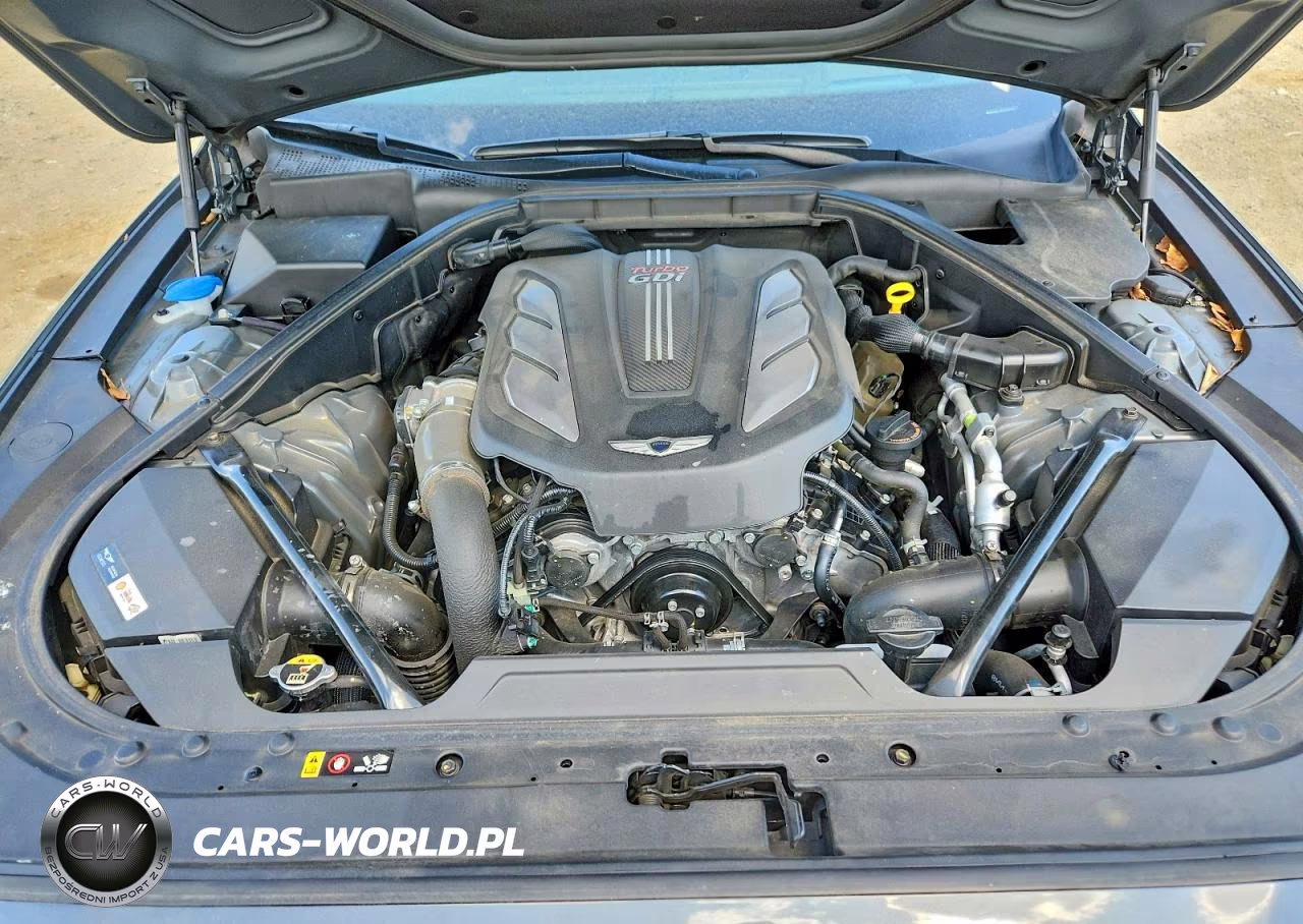 2019 Genesis G80 3.3T Sport VIN:KMHGN4JB2KU300010 - 11