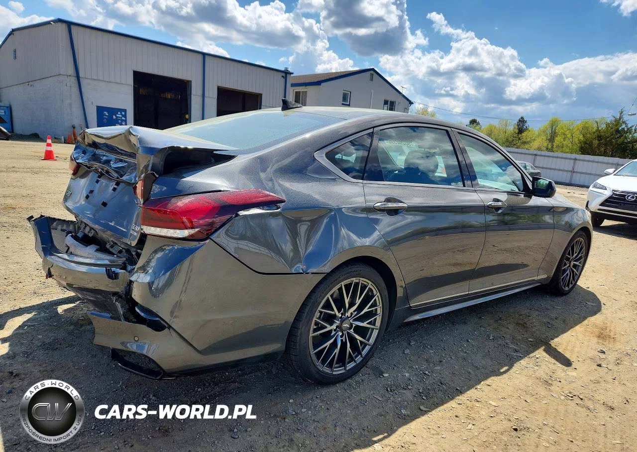 2019 Genesis G80 3.3T Sport VIN:KMHGN4JB2KU300010 - 3