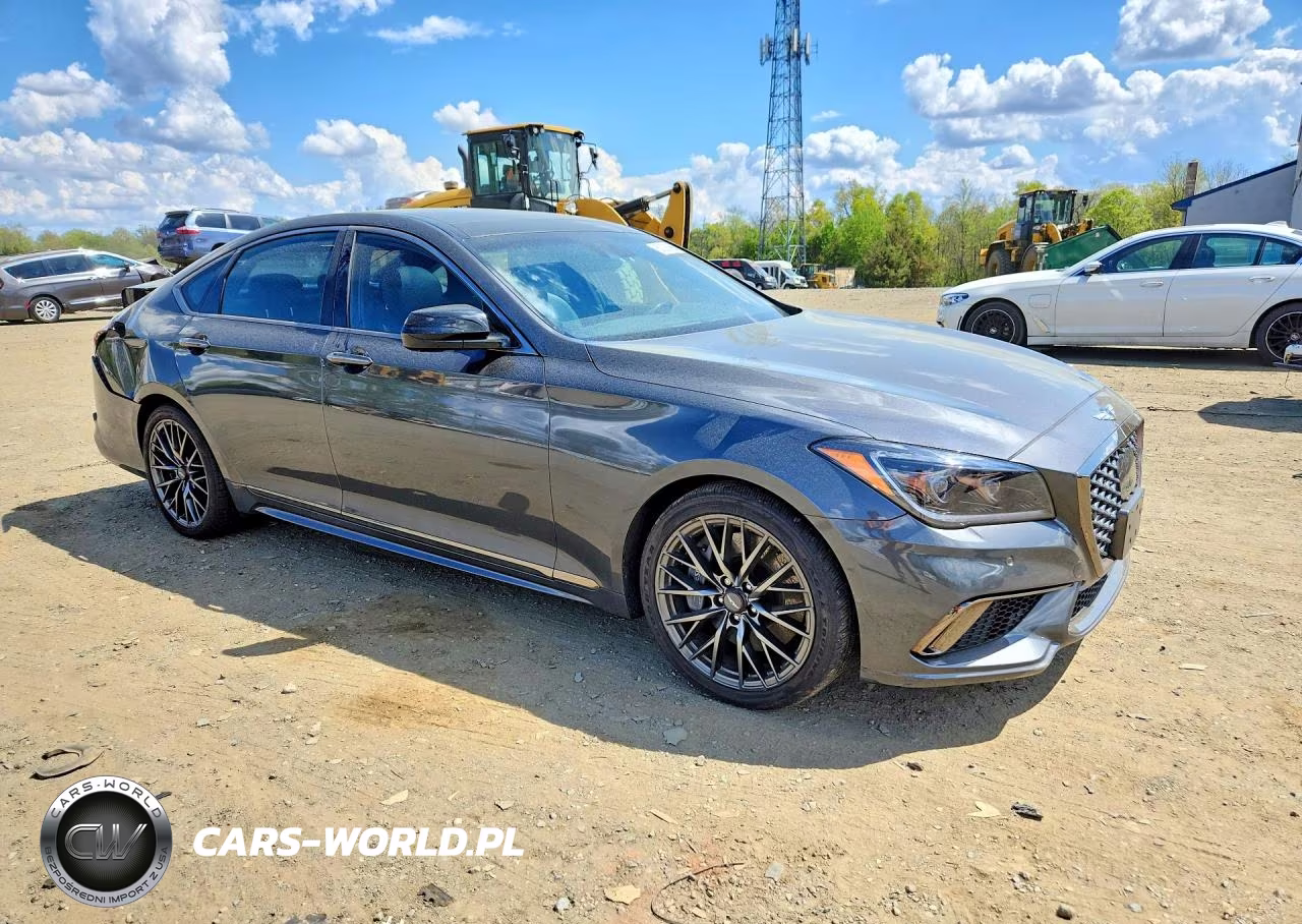 2019 Genesis G80 3.3T Sport VIN:KMHGN4JB2KU300010 - 4