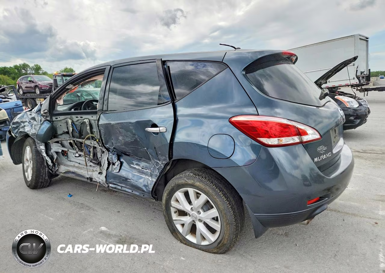 2011 Nissan Murano S VIN:JN8AZ1MU3BW053874 - 2