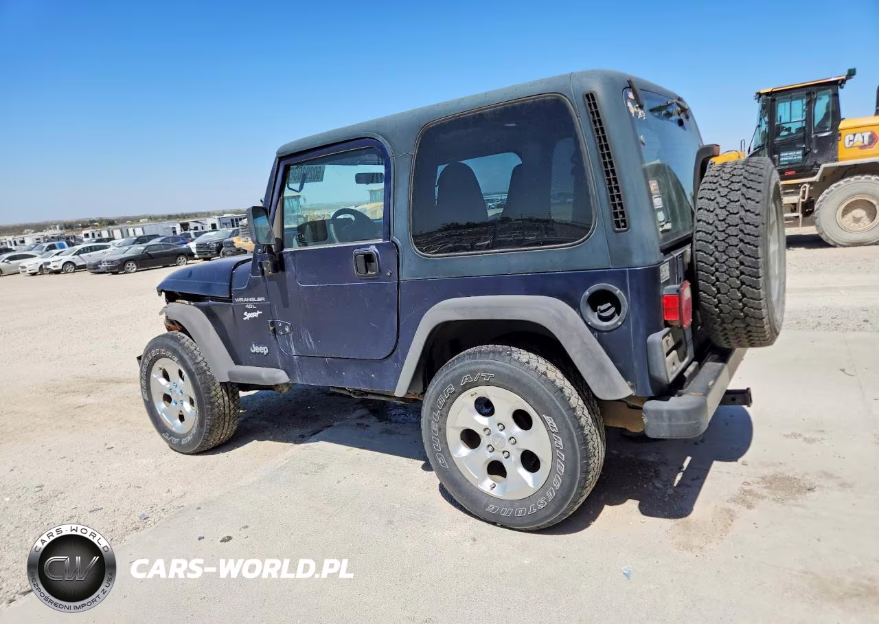 1997 Jeep Wrangler - Tj Sport VIN:1J4FY19S6VP502033 - 2