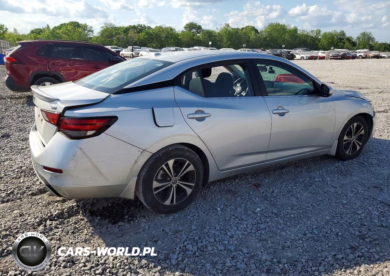2020 Nissan Sentra Sv VIN:3N1AB8CV2LY312225 - 3
