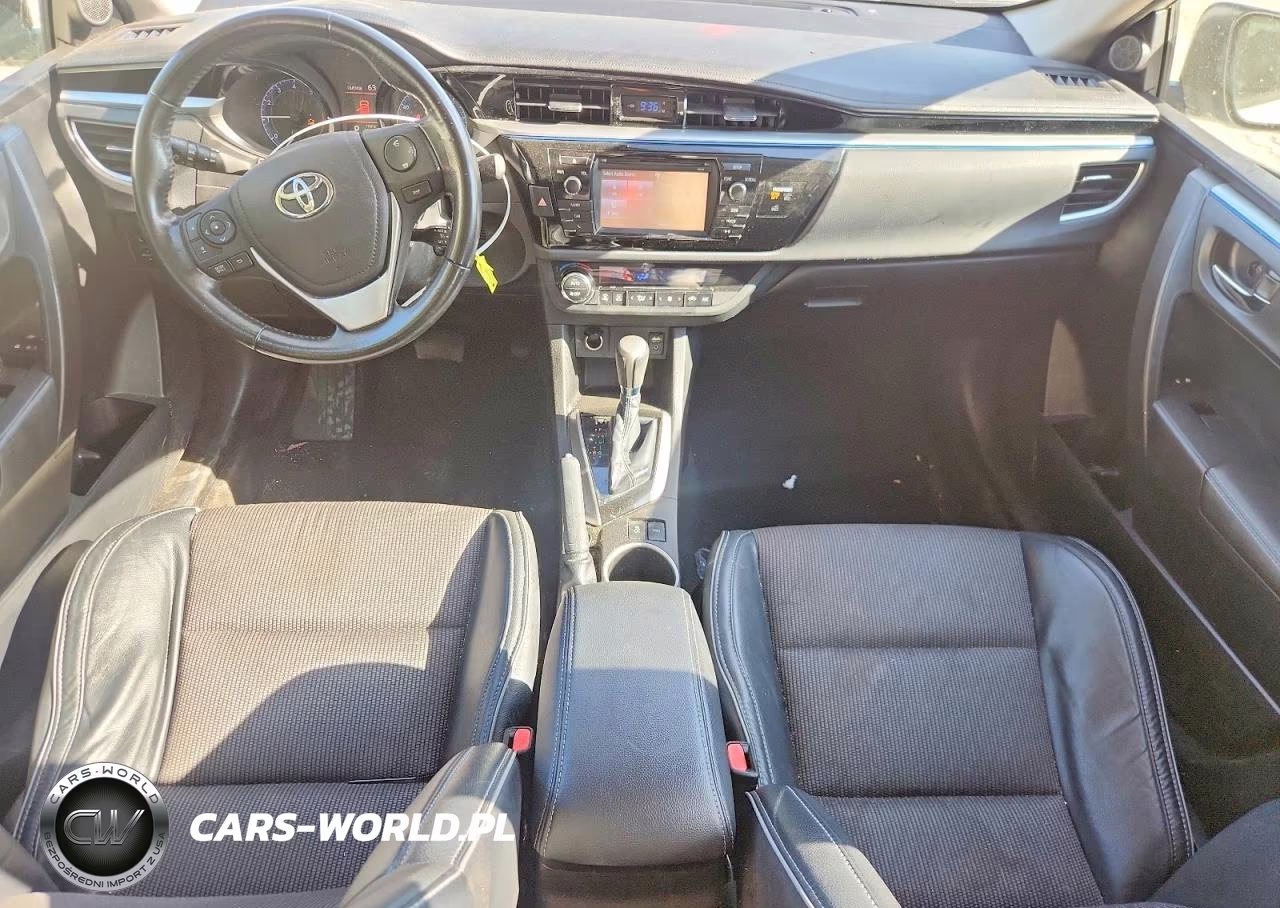 2014 Toyota Corolla S VIN:5YFBURHE9EP136917 - 8