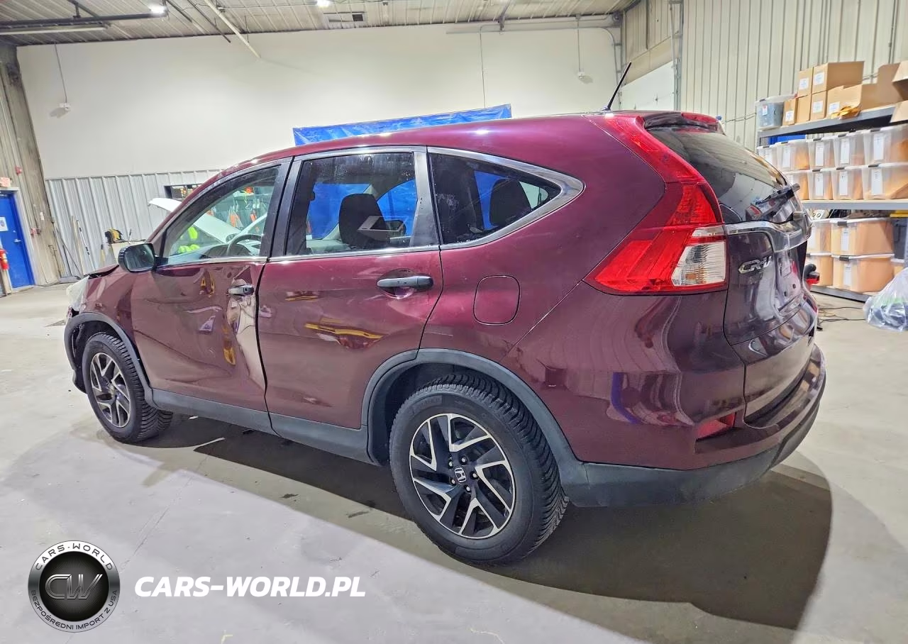 2016 Honda Cr-V Se VIN:5J6RM4H49GL044656 - 2