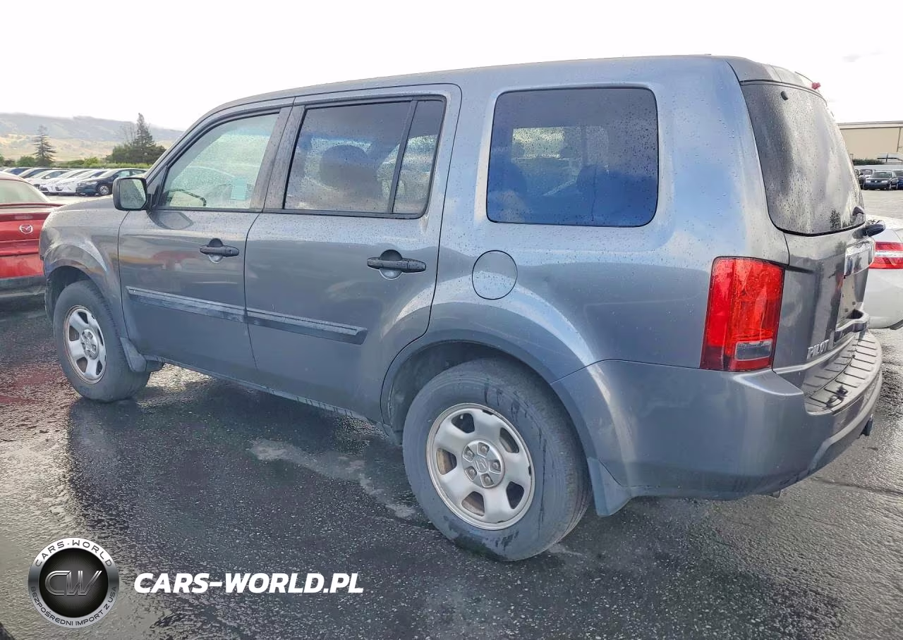 2011 Honda Pilot Lx VIN:5FNYF4H24BB088912 - 2