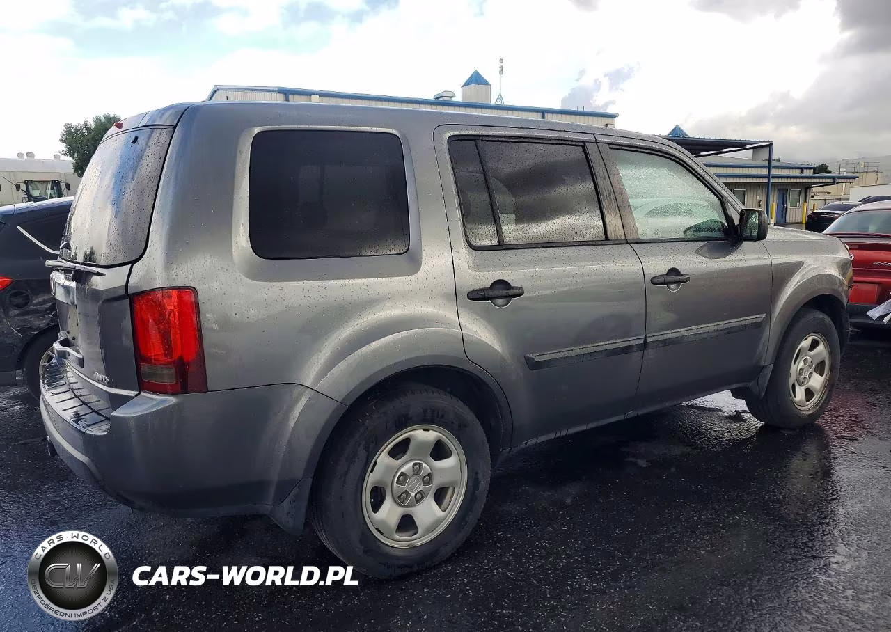2011 Honda Pilot Lx VIN:5FNYF4H24BB088912 - 3