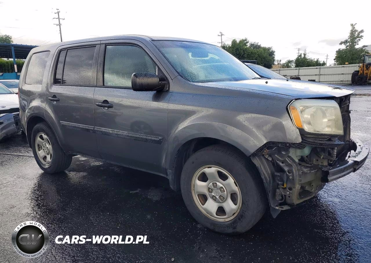 2011 Honda Pilot Lx VIN:5FNYF4H24BB088912 - 4