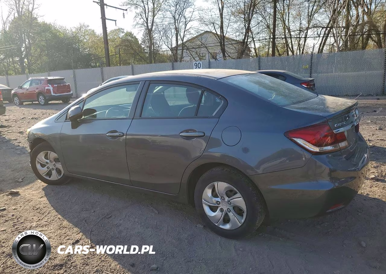 2013 Honda Civic Lx VIN:19XFB2F52DE227481 - 2