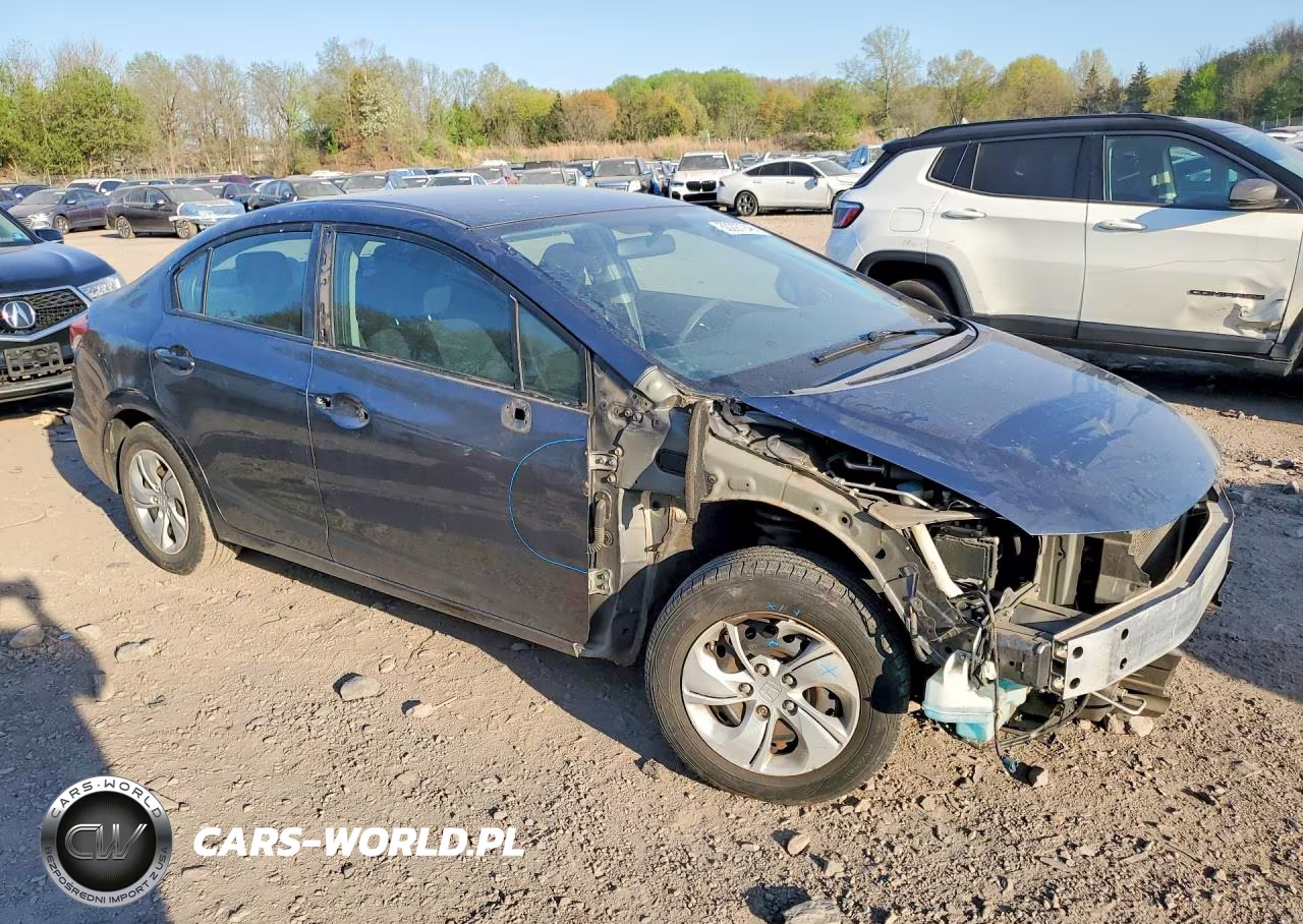 2013 Honda Civic Lx VIN:19XFB2F52DE227481 - 4