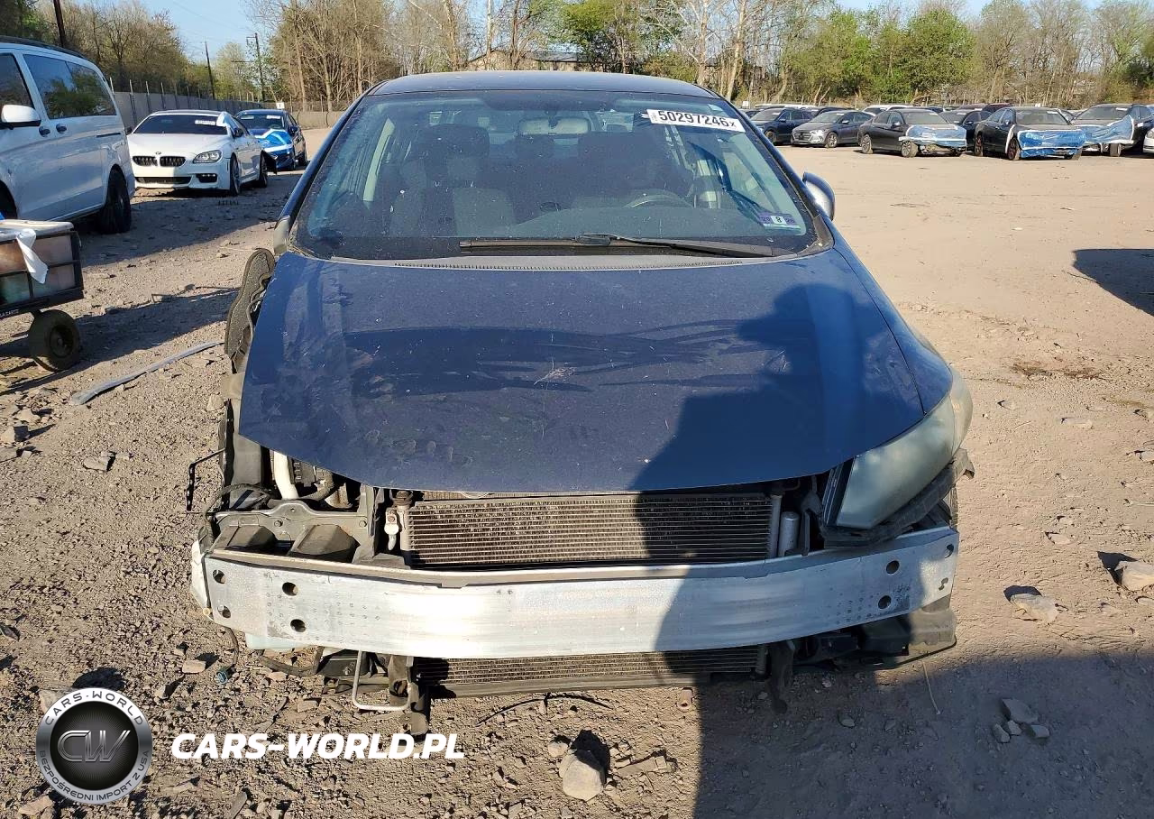 2013 Honda Civic Lx VIN:19XFB2F52DE227481 - 5