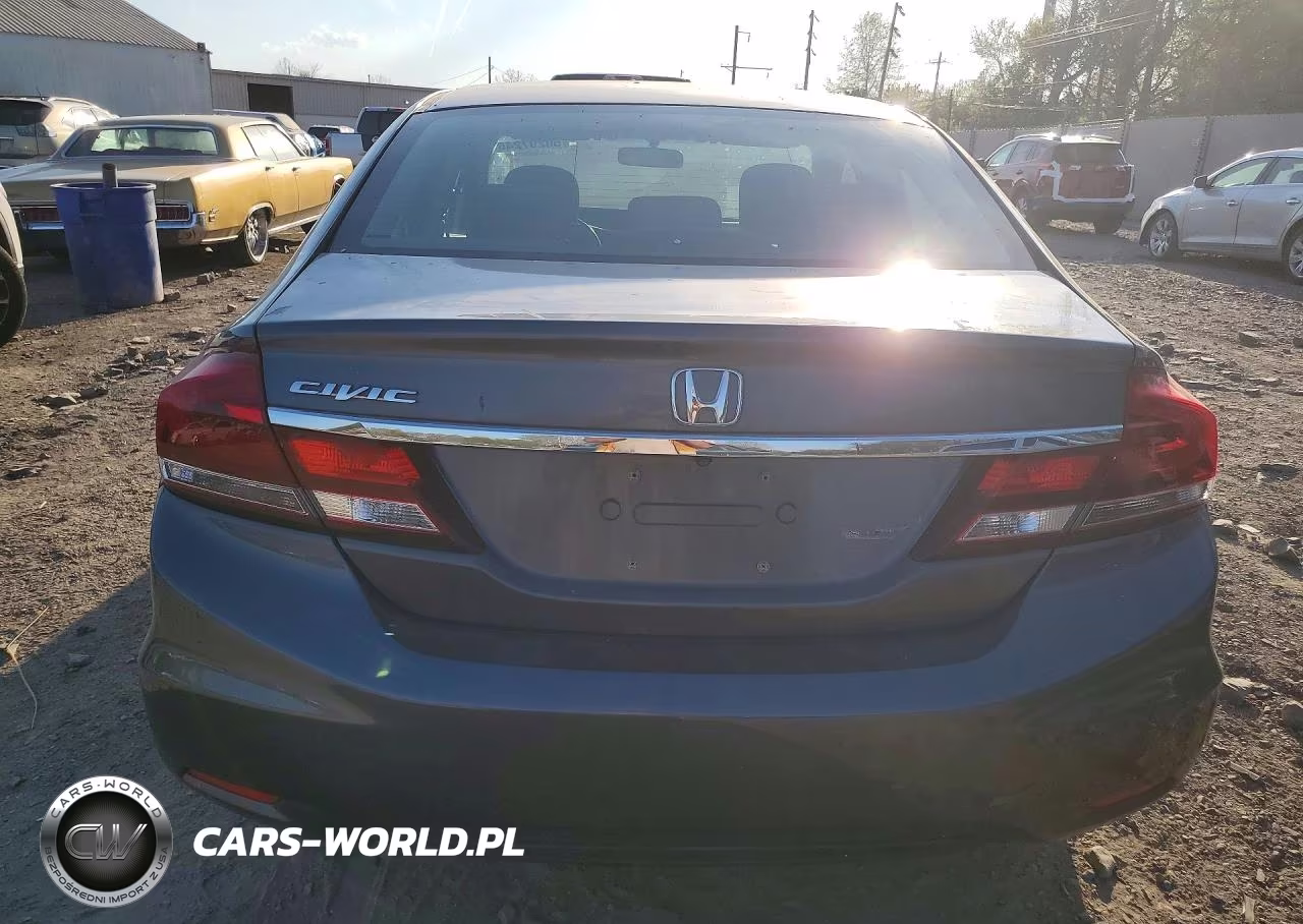 2013 Honda Civic Lx VIN:19XFB2F52DE227481 - 6