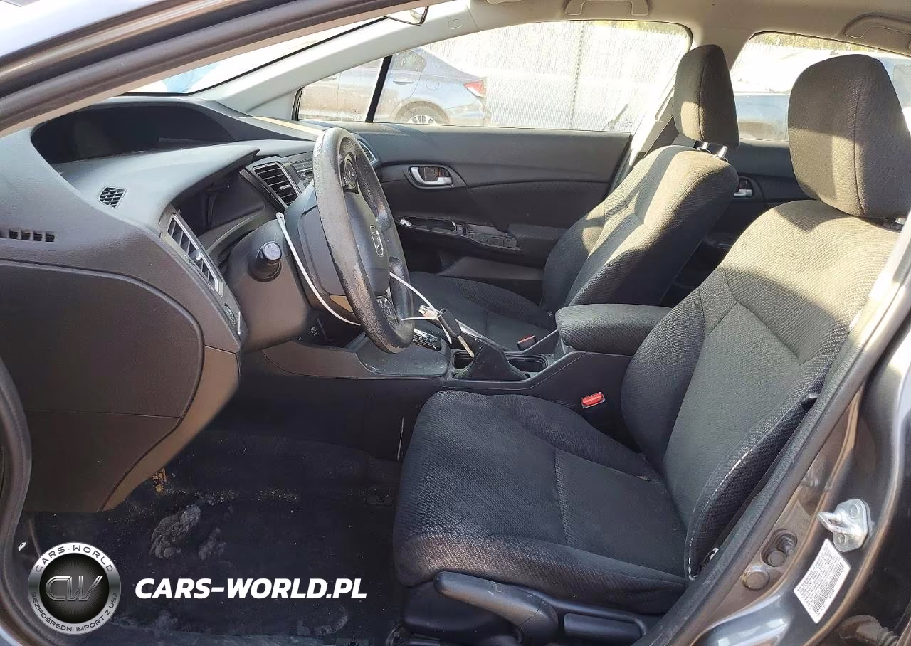 2013 Honda Civic Lx VIN:19XFB2F52DE227481 - 7