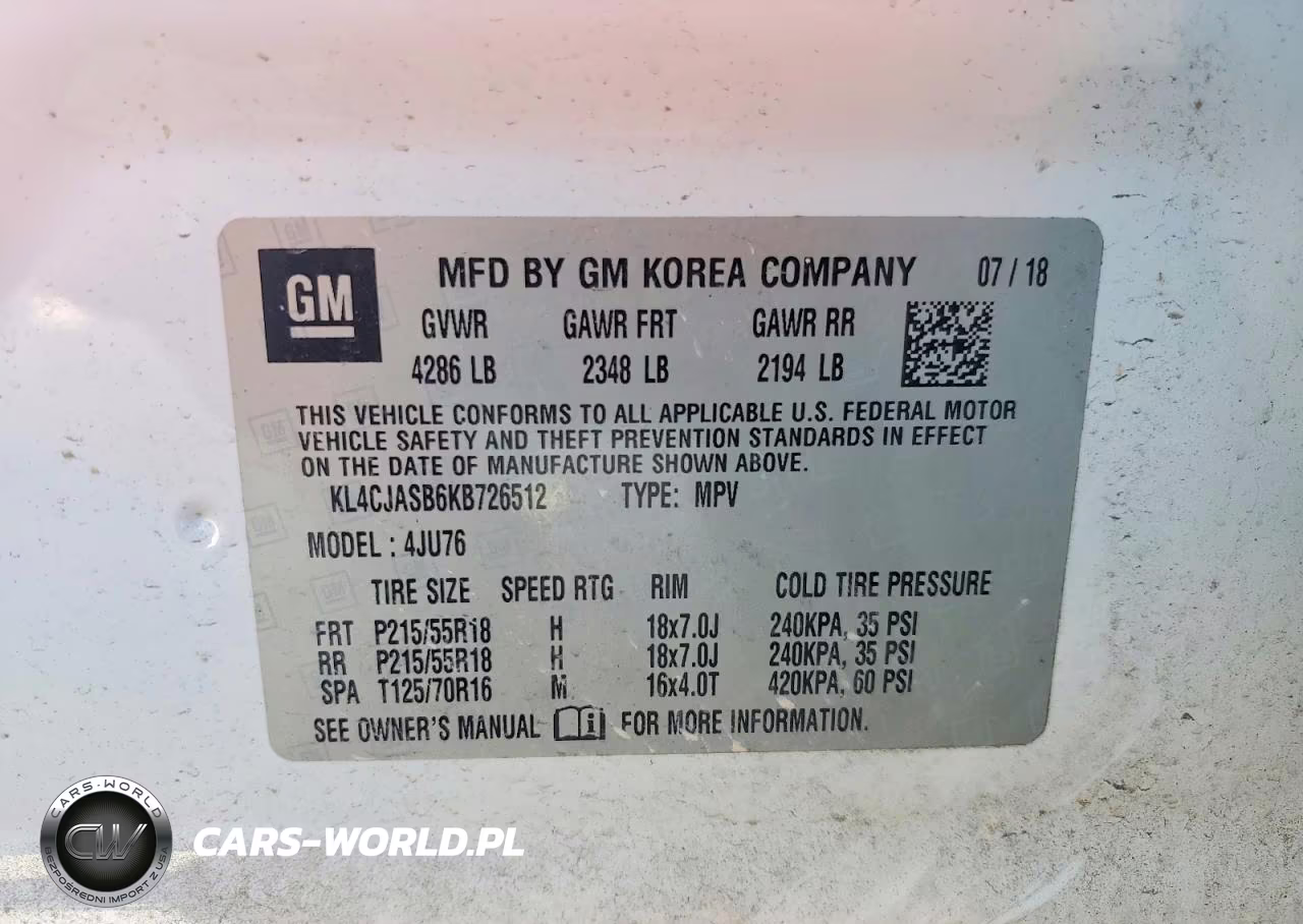 2019 Buick Encore Preferred VIN:KL4CJASB6KB726512 - 14