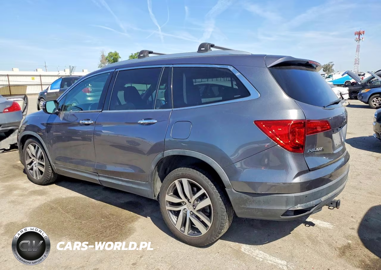 2016 Honda Pilot Elite VIN:5FNYF6H03GB089860 - 2