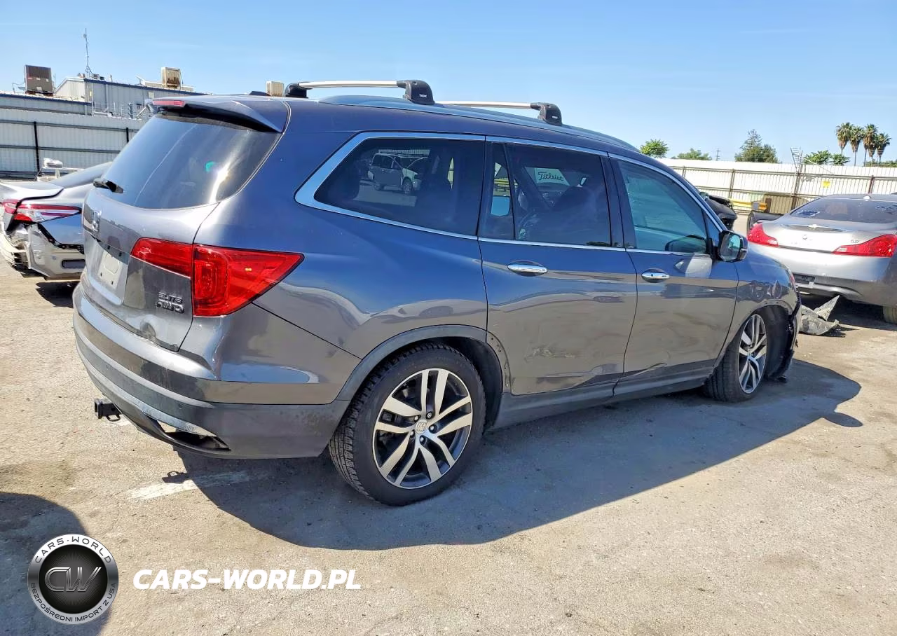 2016 Honda Pilot Elite VIN:5FNYF6H03GB089860 - 3