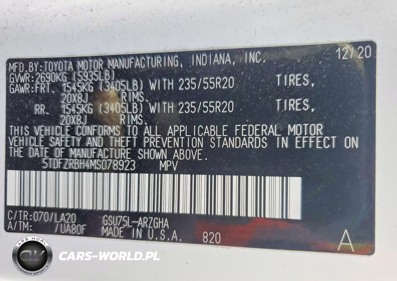 2021 Toyota Highlander Platinum VIN:5TDFZRBH4MS078923 - 14