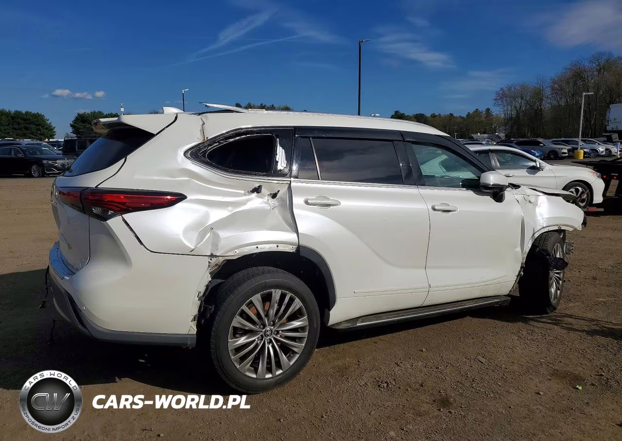 2021 Toyota Highlander Platinum VIN:5TDFZRBH4MS078923 - 3