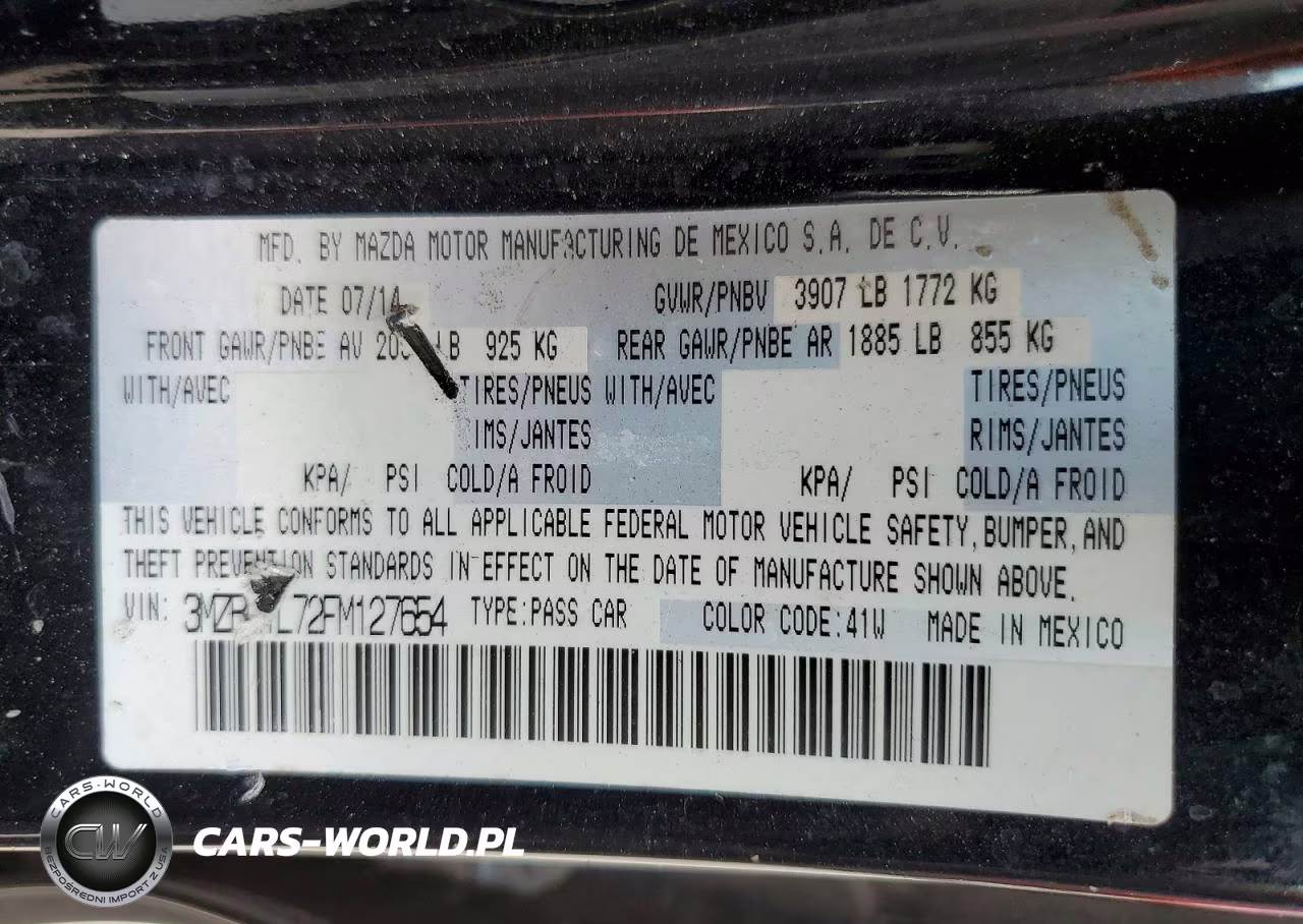 2015 Mazda 3 Touring VIN:3MZBM1L72FM127654 - 12