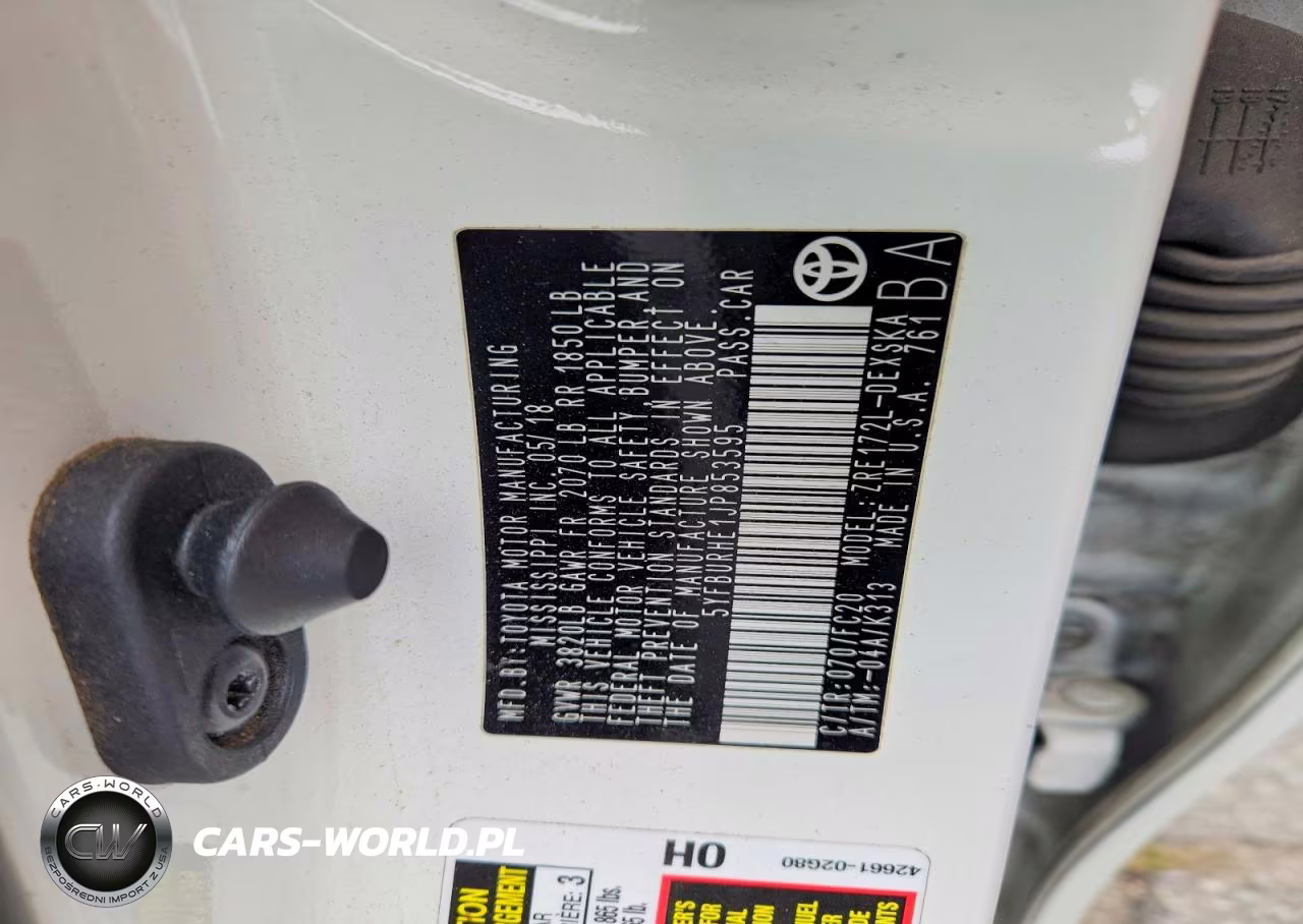 2018 Toyota Corolla L-Le-Xle-Se-Xse VIN:5YFBURHE1JP853595 - 12