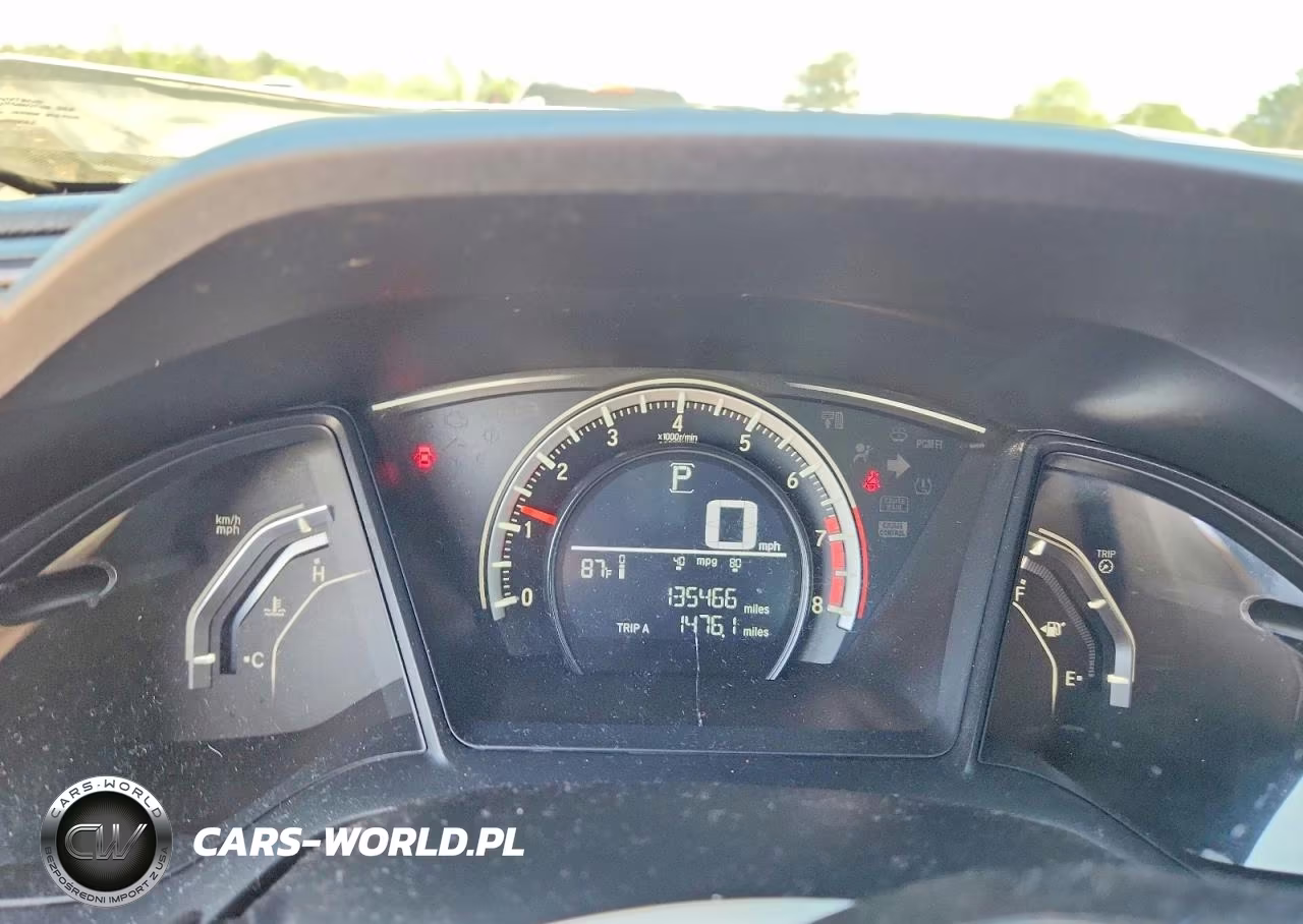 2016 Honda Civic Lx VIN:19XFC2F57GE247324 - 9