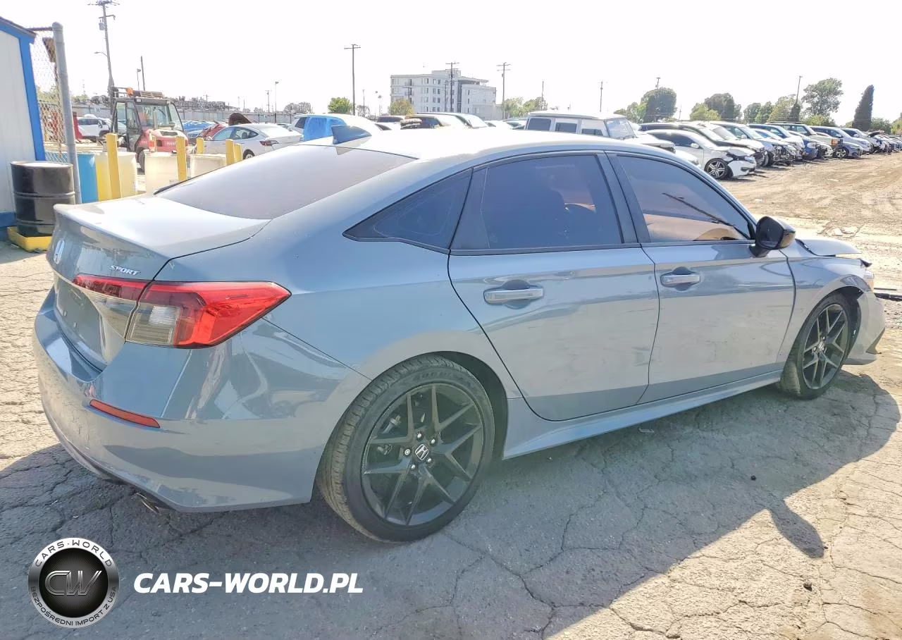 2022 Honda Civic Sport VIN:2HGFE2F56NH594897 - 3