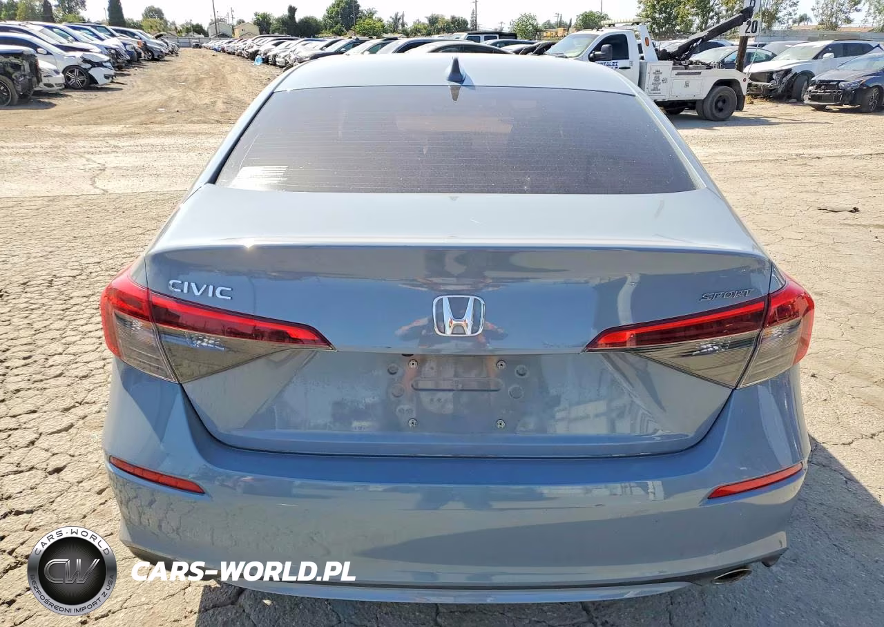 2022 Honda Civic Sport VIN:2HGFE2F56NH594897 - 6
