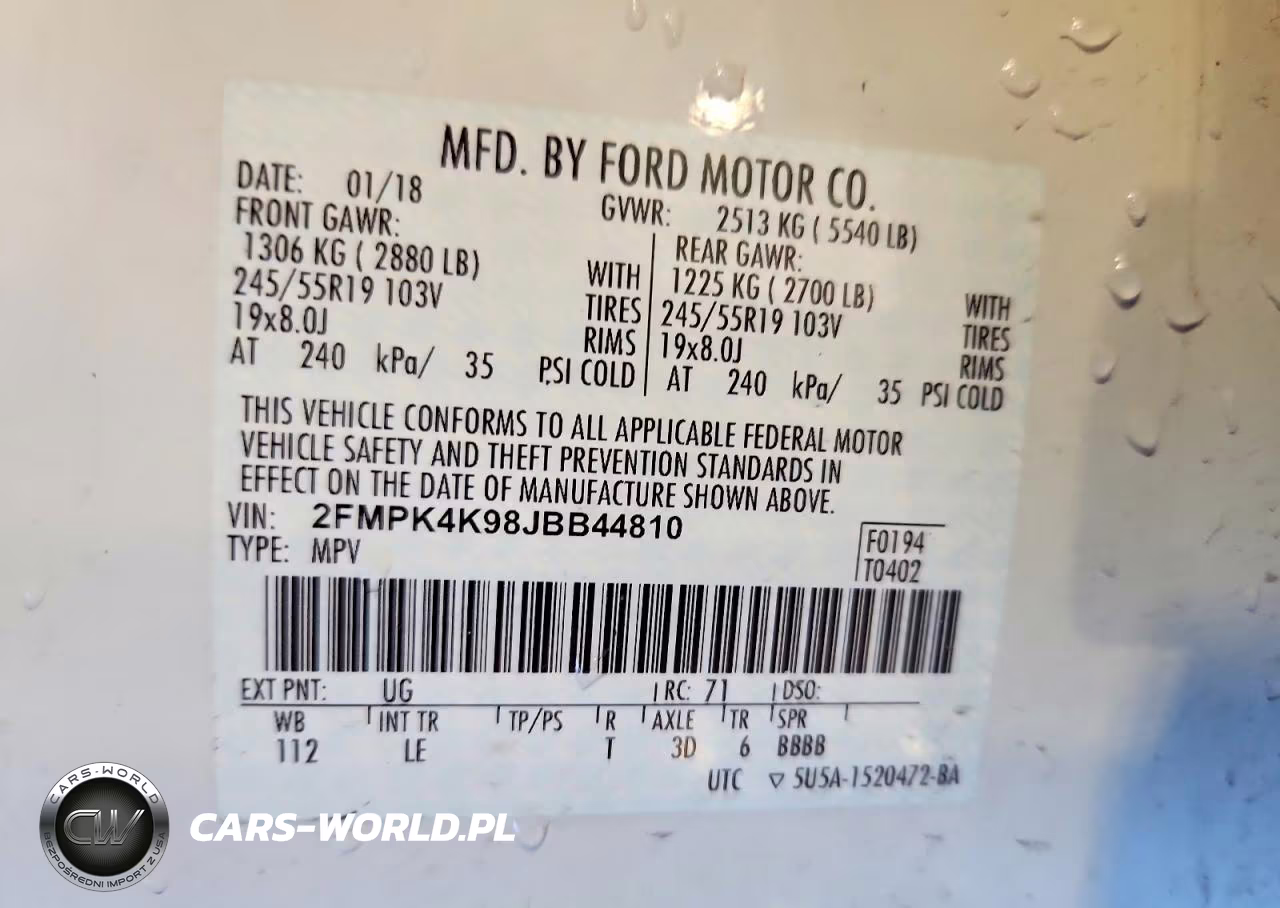2018 Ford Edge Titanium VIN:2FMPK4K98JBB44810 - 13