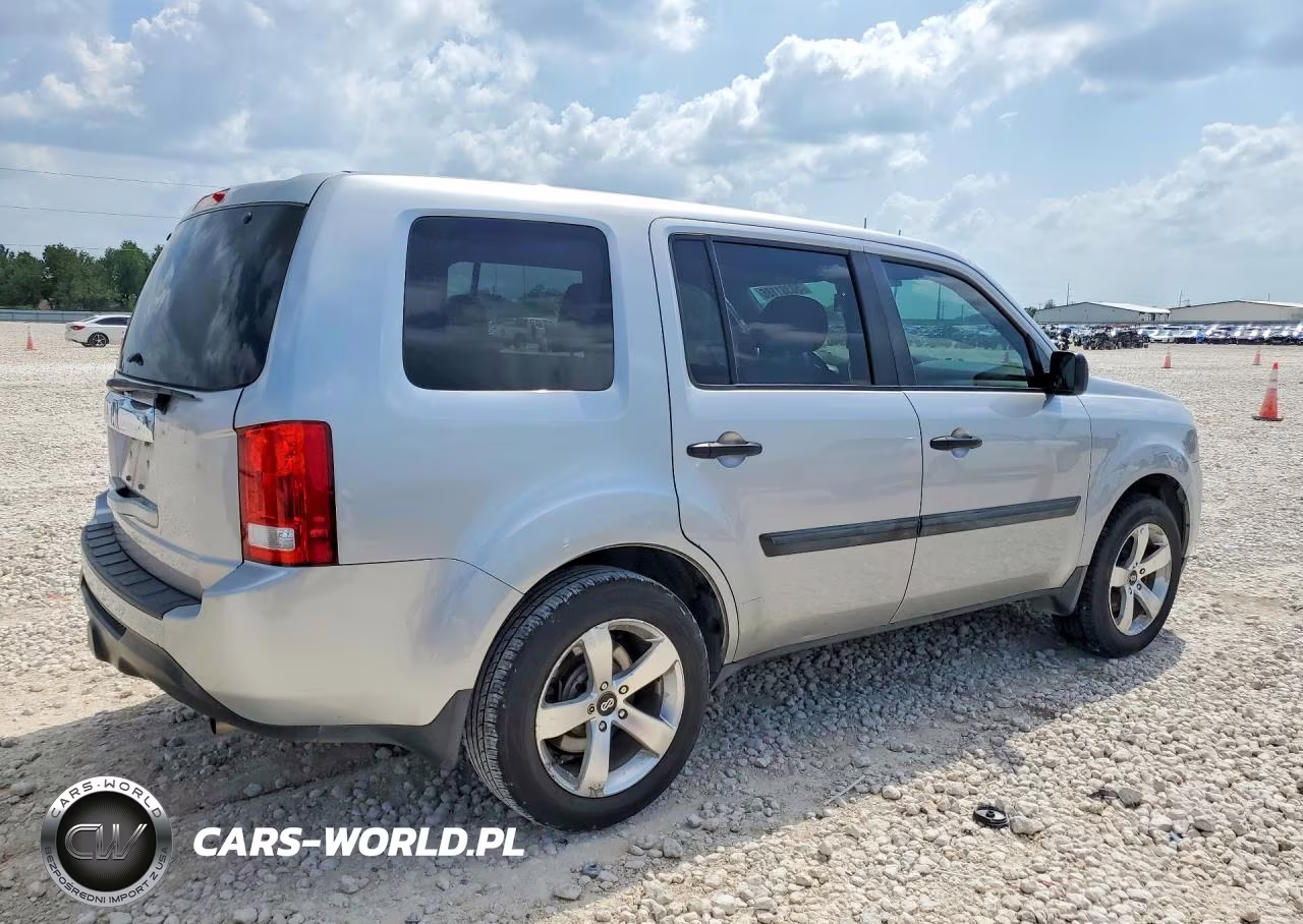 2015 Honda Pilot Lx VIN:5FNYF3H21FB005937 - 3