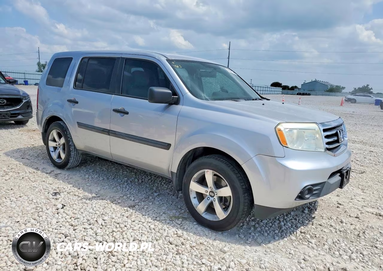 2015 Honda Pilot Lx VIN:5FNYF3H21FB005937 - 4