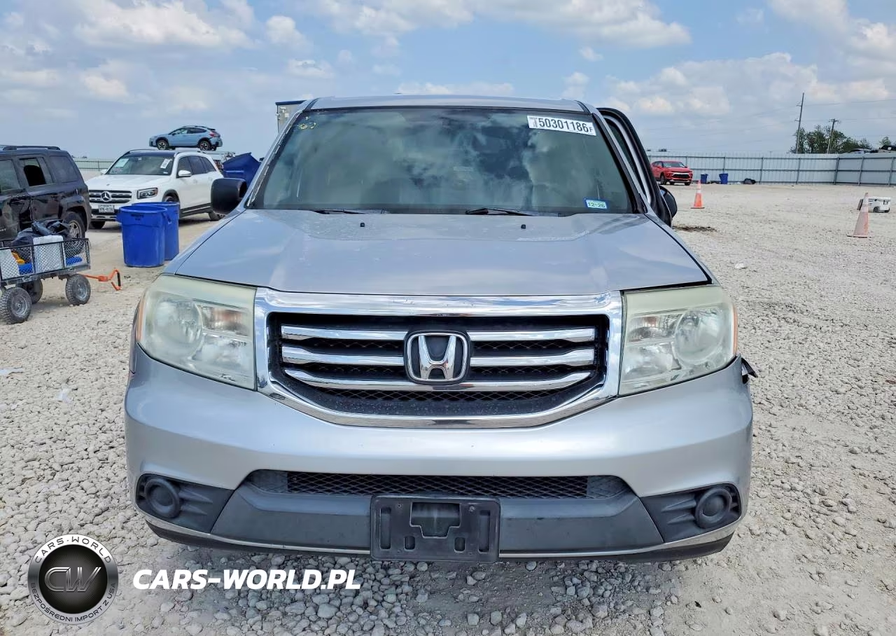 2015 Honda Pilot Lx VIN:5FNYF3H21FB005937 - 5