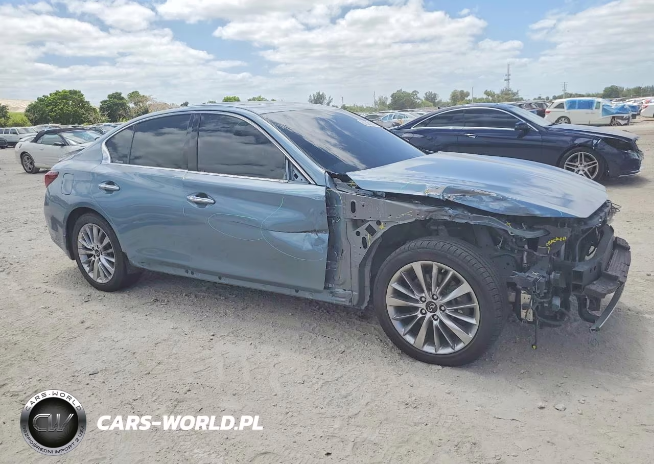 2020 Infiniti Q50 3.0T Luxe VIN:JN1EV7AP8LM207005 - 4