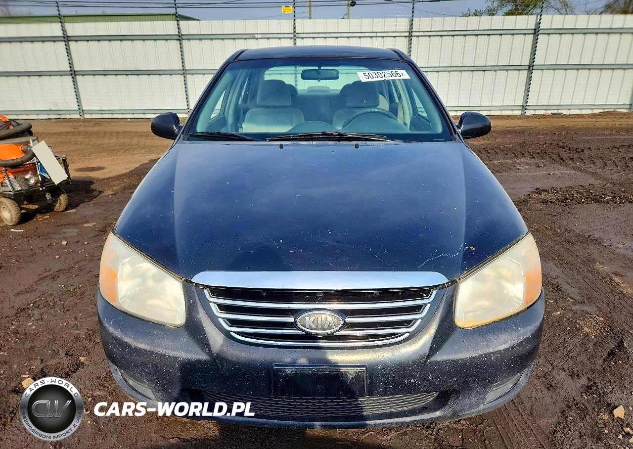 2007 Kia Spectra Lx VIN:KNAFE121575393589 - 5