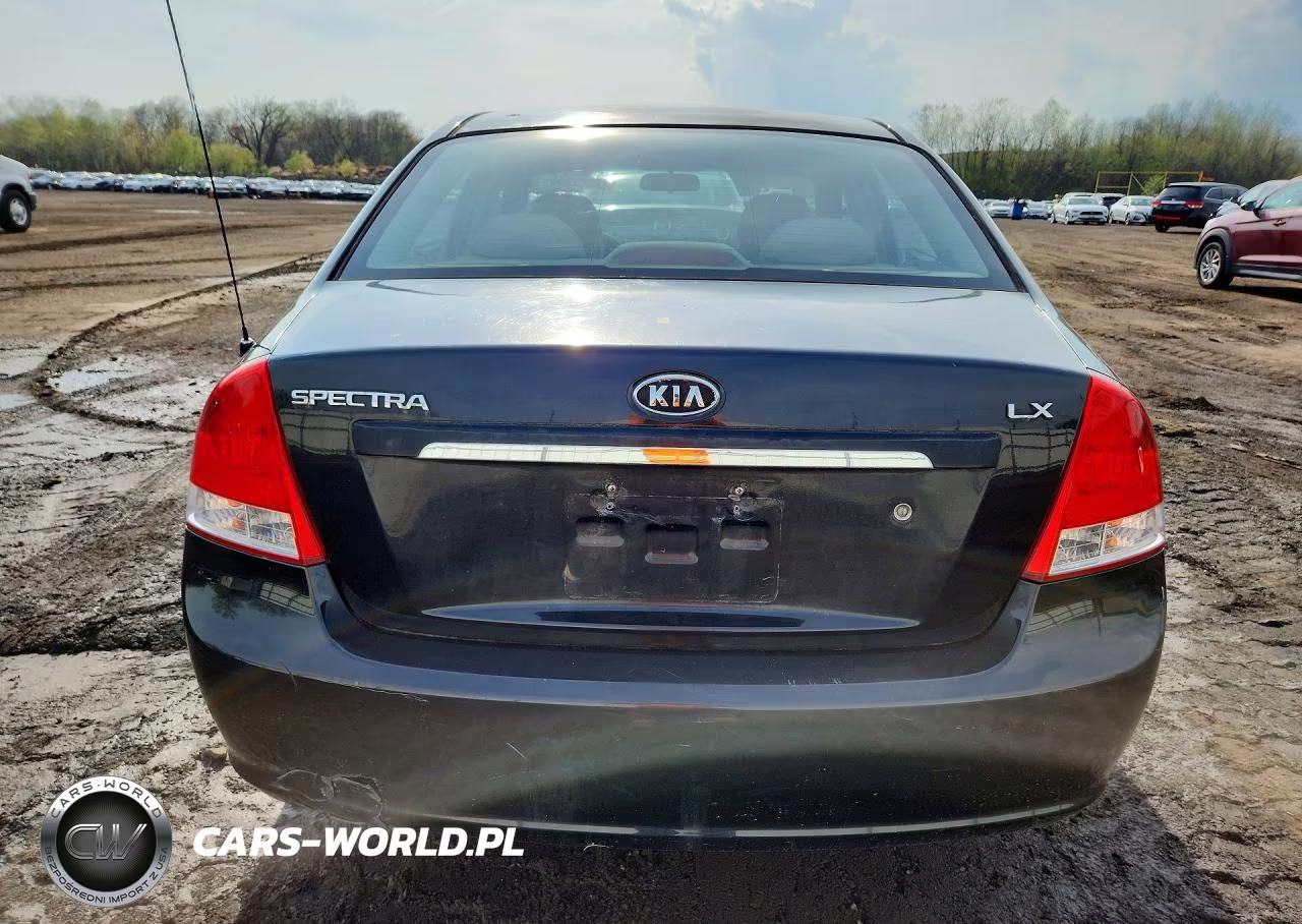 2007 Kia Spectra Lx VIN:KNAFE121575393589 - 6