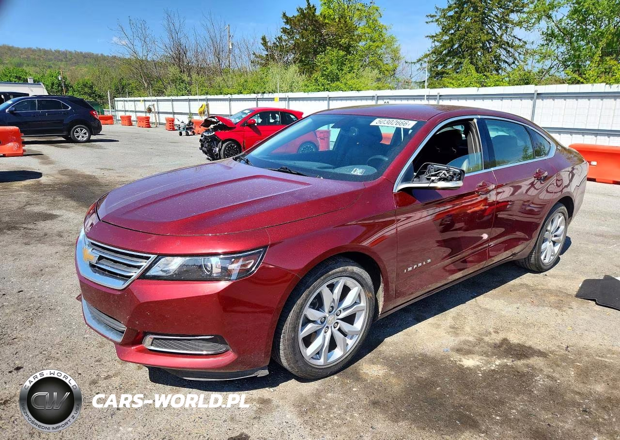 2016 Chevrolet Impala Lt VIN:2G1115S37G9156454 - 1