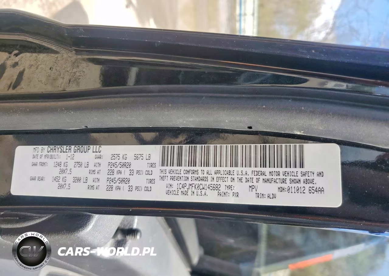 2012 Jeep Liberty Jet VIN:1C4PJMFK0CW145682 - 13