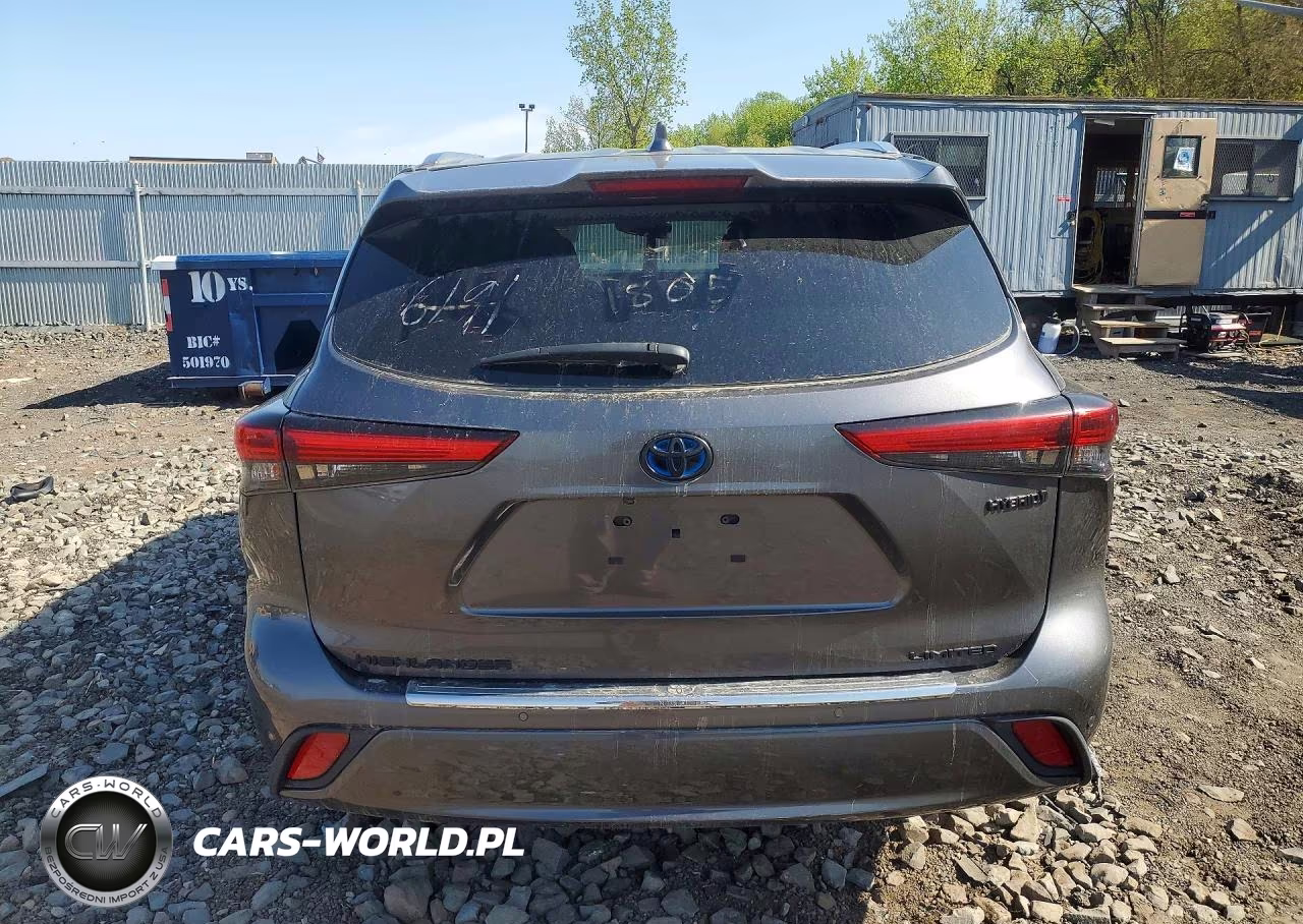 2023 Toyota Highlander Hybrid Limited VIN:5TDXBRCH2PS120601 - 6