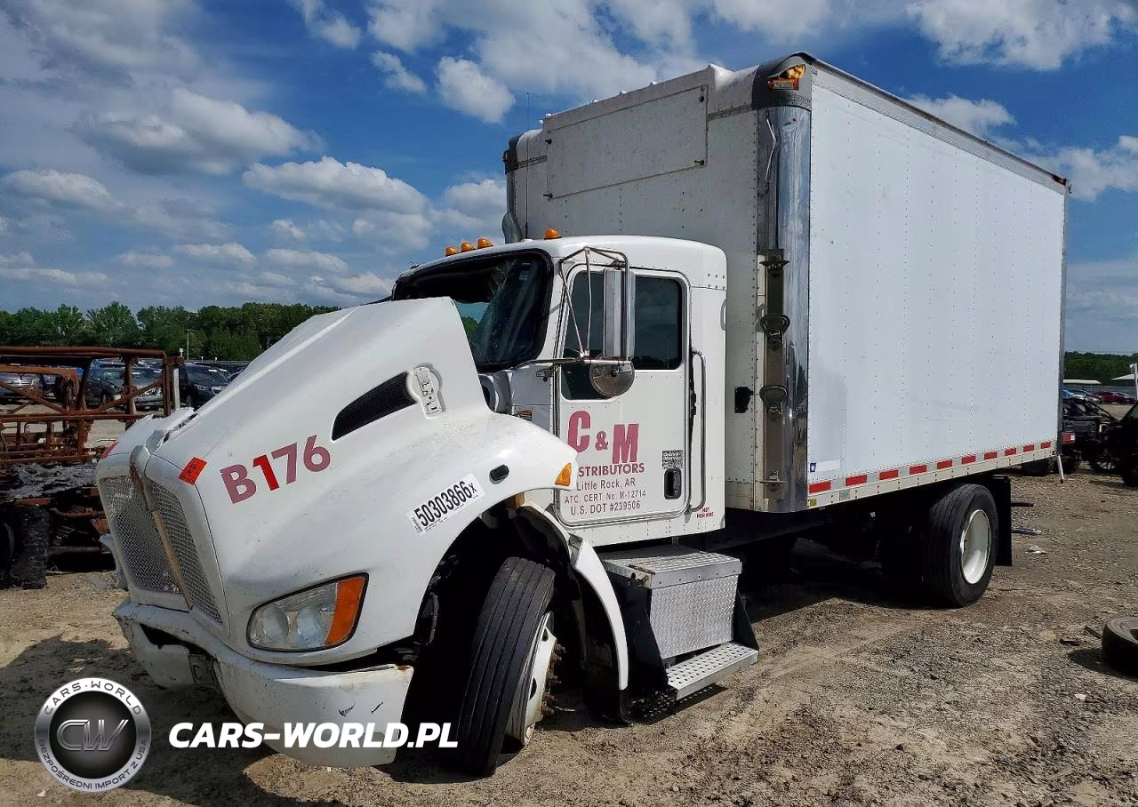 2017 Kenworth T270 Box Truck VIN:2NKHHM6XXHM156423 - 2