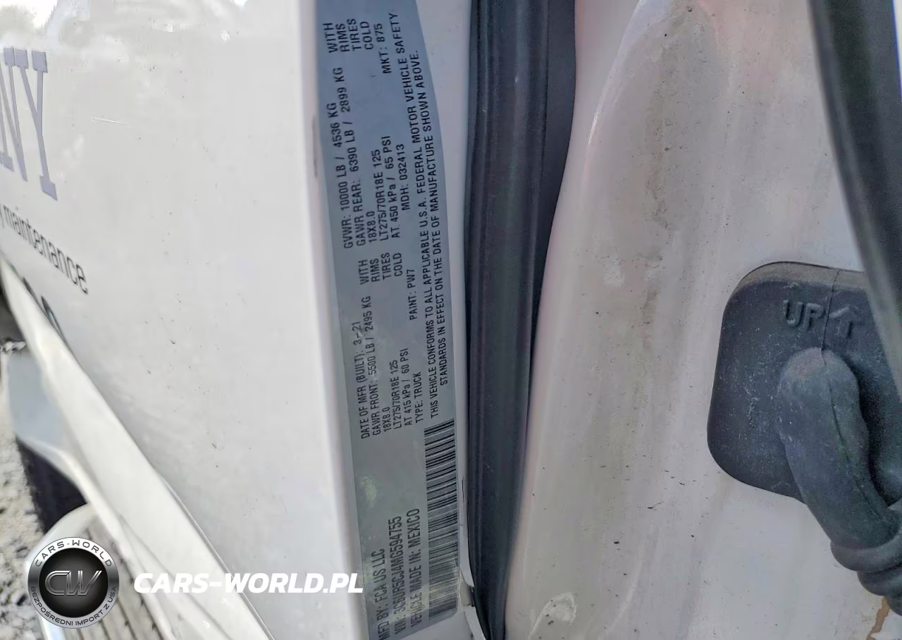 2021 Ram 2500 Tradesman VIN:3C6UR5CJ4MG594755 - 13