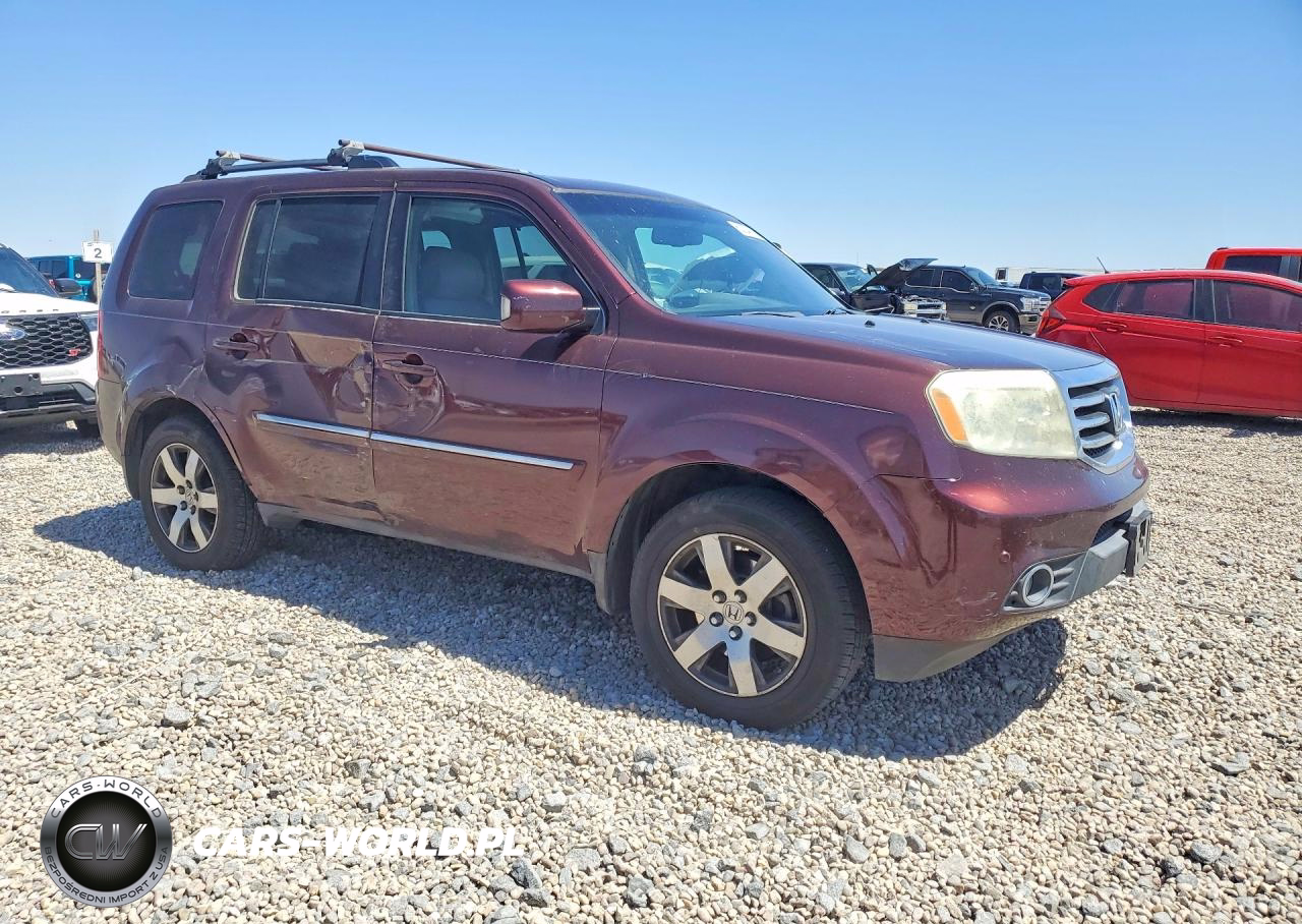 2012 Honda Pilot Touring VIN:5FNYF3H93CB027155 - 4