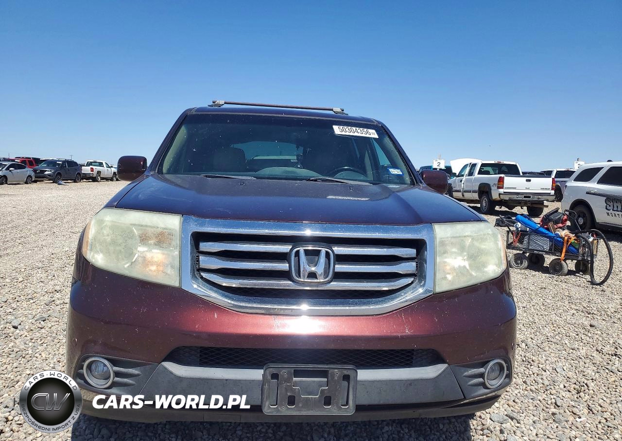 2012 Honda Pilot Touring VIN:5FNYF3H93CB027155 - 5