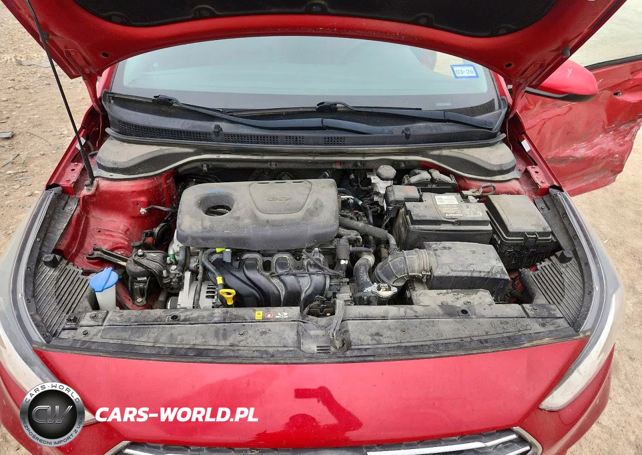 2019 Hyundai Accent Se VIN:3KPC24A32KE065031 - 11