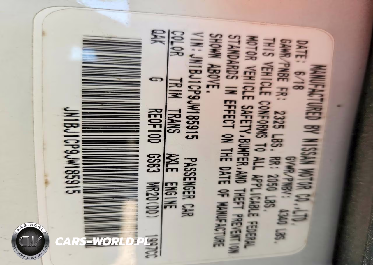 2018 Nissan Rogue Sport S VIN:JN1BJ1CP9JW185915 - 14