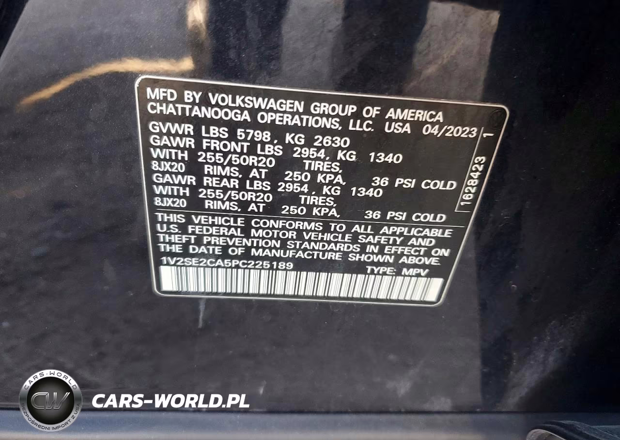 2023 Volkswagen Atlas Cross Sport Sel R-Line VIN:1V2SE2CA5PC225189 - 13