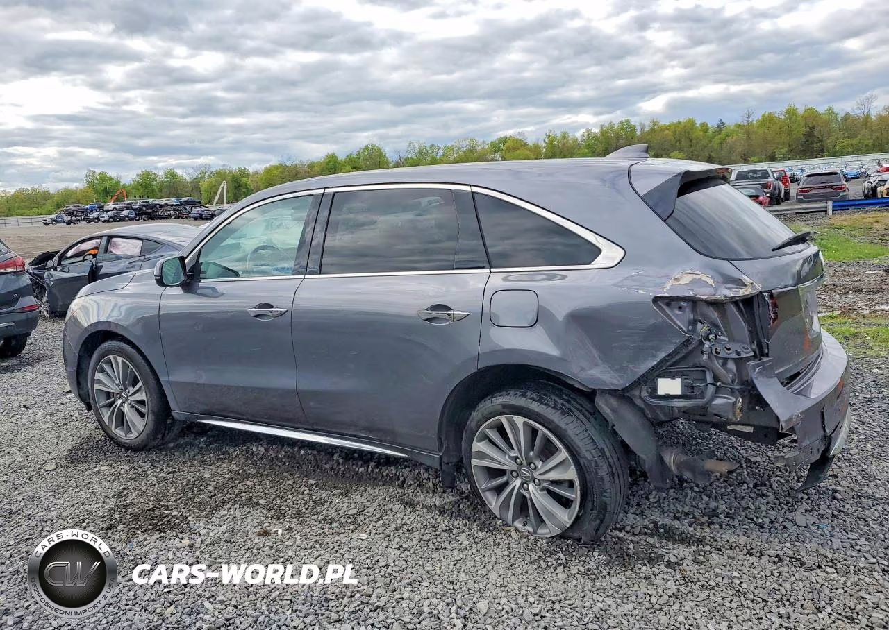 2017 Acura Mdx Technology VIN:5FRYD4H59HB017941 - 2