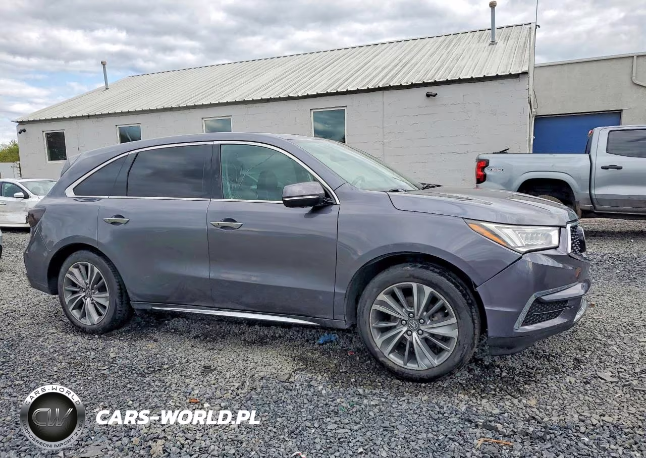 2017 Acura Mdx Technology VIN:5FRYD4H59HB017941 - 4