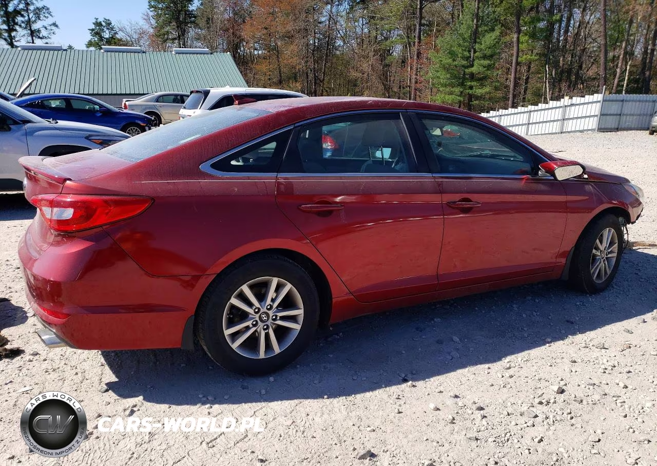 2016 Hyundai Sonata Se VIN:5NPE24AF3GH303037 - 3